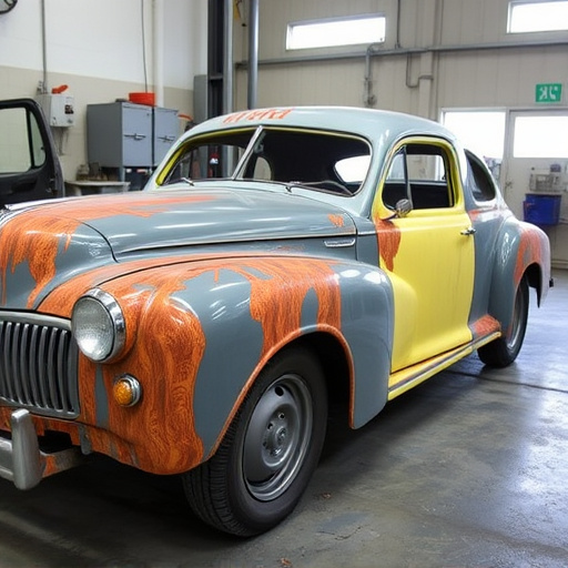 vehicle restoration process