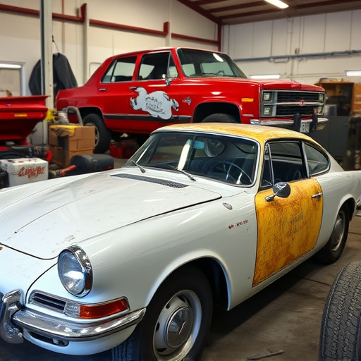 vehicle restoration process