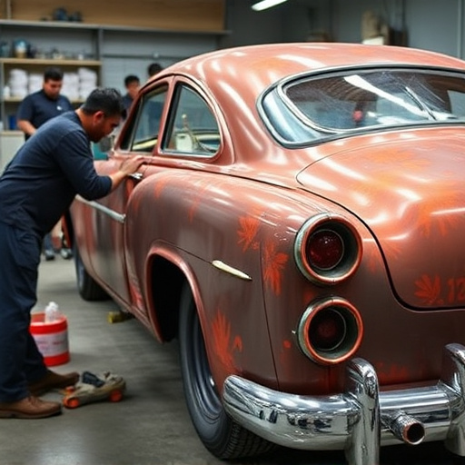 vehicle restoration process