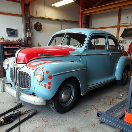 vehicle restoration process