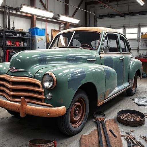 vehicle restoration process