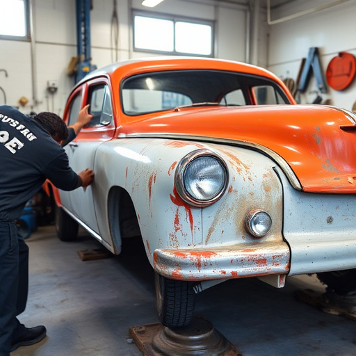 vehicle restoration process