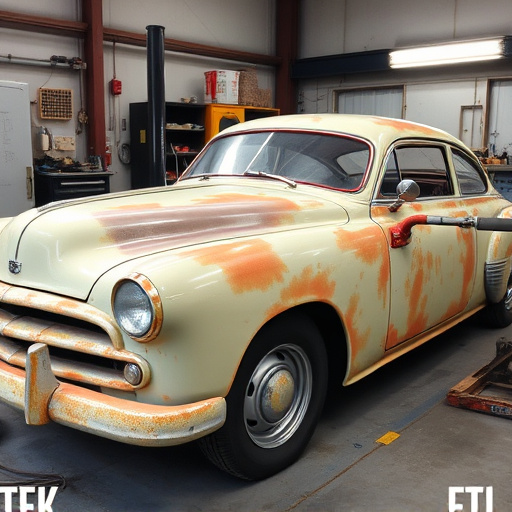 vehicle restoration process