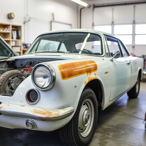 vehicle restoration process