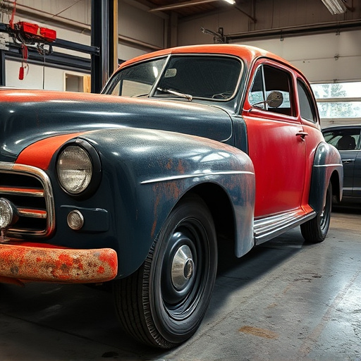 vehicle restoration process