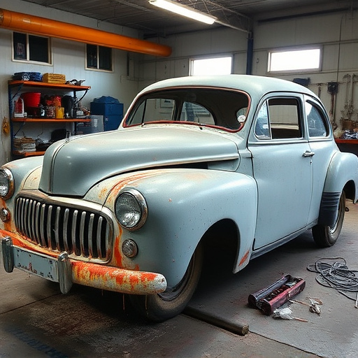 vehicle restoration process