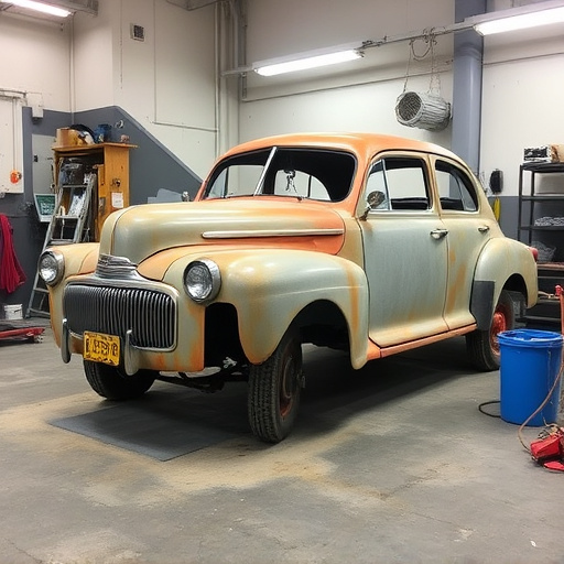 vehicle restoration process