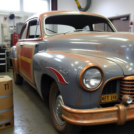 vehicle restoration process