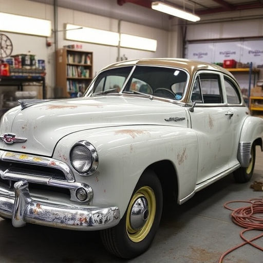 vehicle restoration process