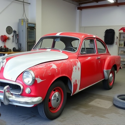 vehicle restoration process