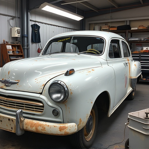 vehicle restoration process