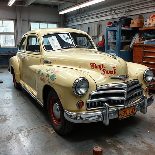 vehicle restoration process