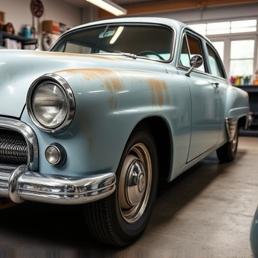 vehicle restoration process