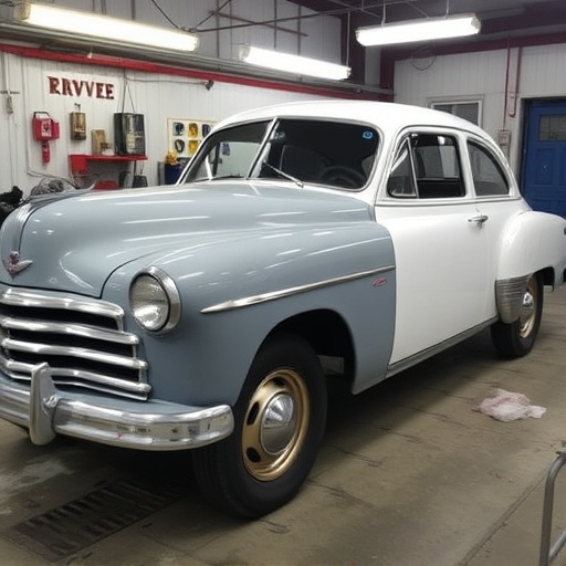 vehicle restoration process