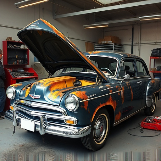 vehicle restoration process