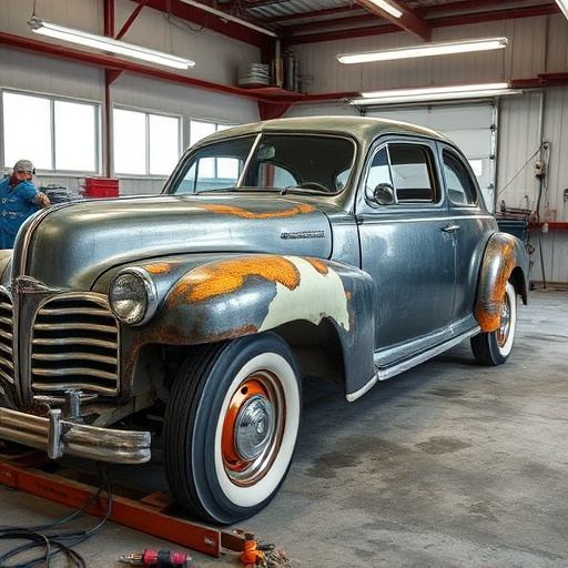 vehicle restoration process