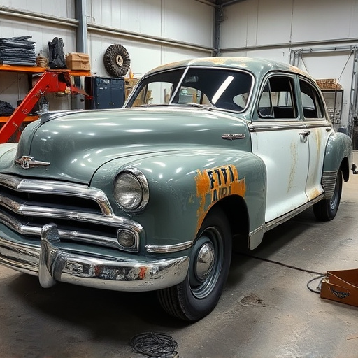 vehicle restoration process