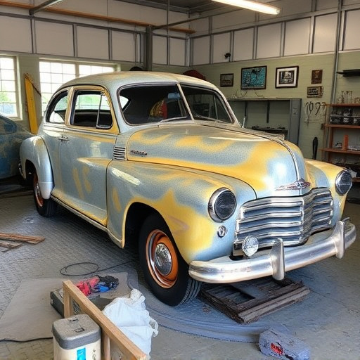 vehicle restoration process