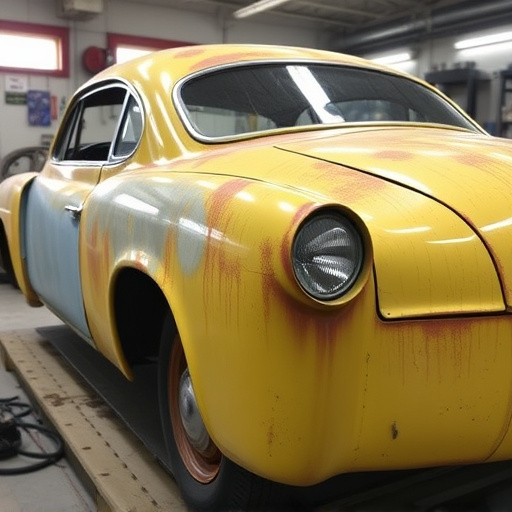 vehicle restoration process