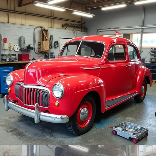 vehicle restoration process