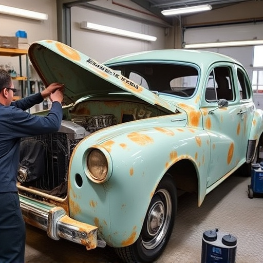 vehicle restoration process