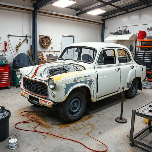 vehicle restoration process