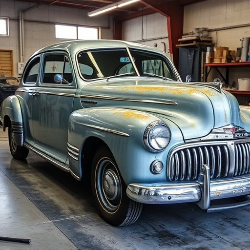 vehicle restoration process