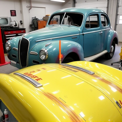 vehicle restoration process