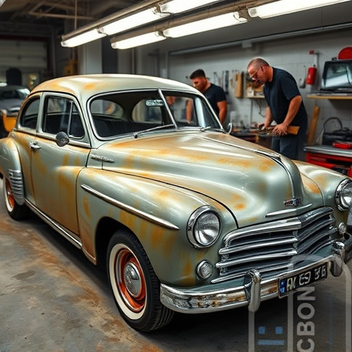 vehicle restoration process