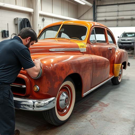 vehicle restoration process
