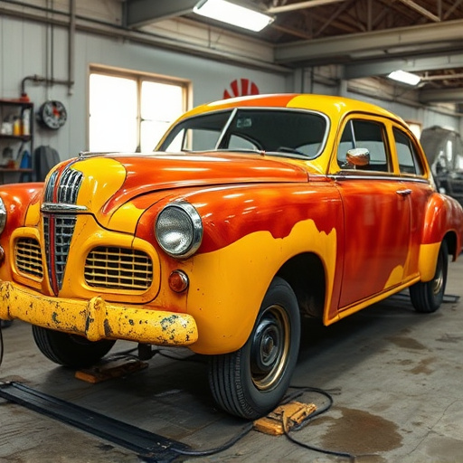 vehicle restoration process