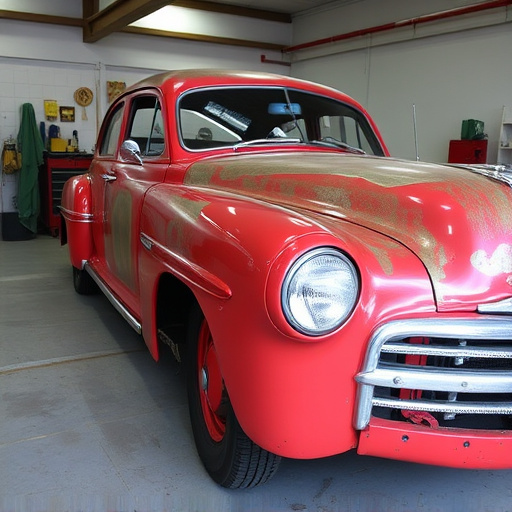 vehicle restoration process