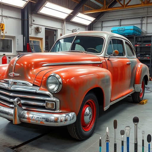 vehicle restoration process