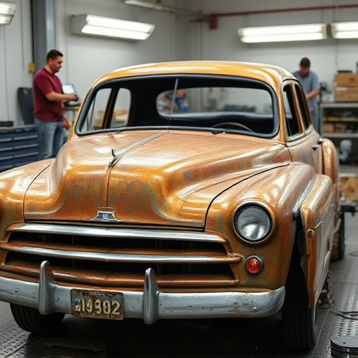 vehicle restoration process