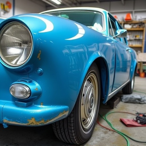 vehicle restoration process