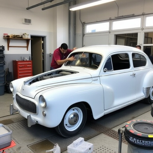 vehicle restoration process