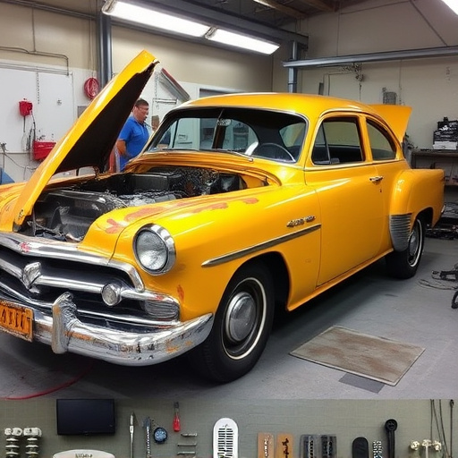 vehicle restoration process