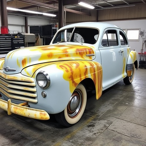 vehicle restoration process