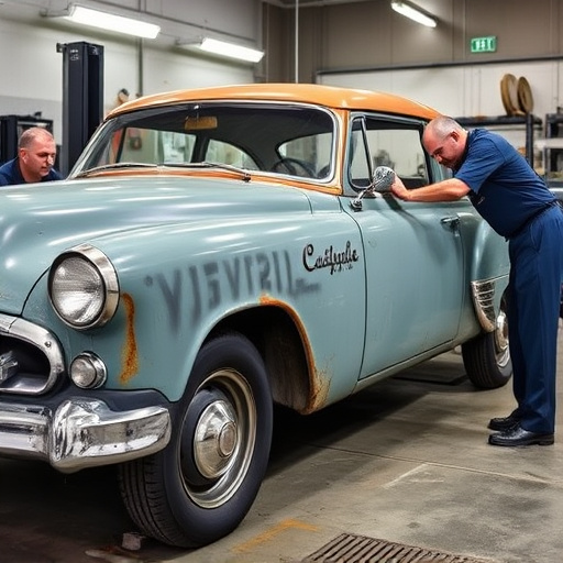 vehicle restoration process