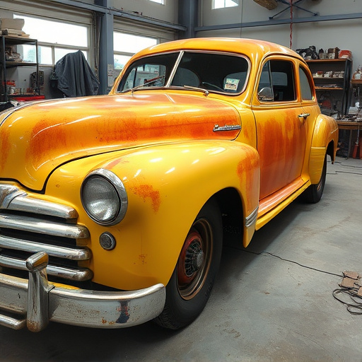 vehicle restoration process