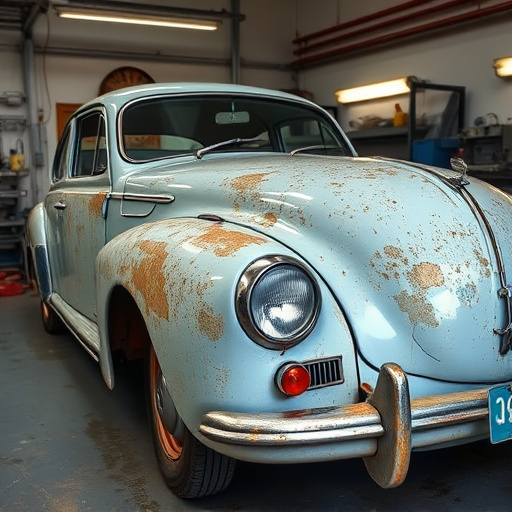 vehicle restoration process