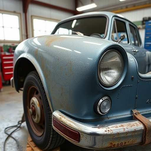 vehicle restoration process