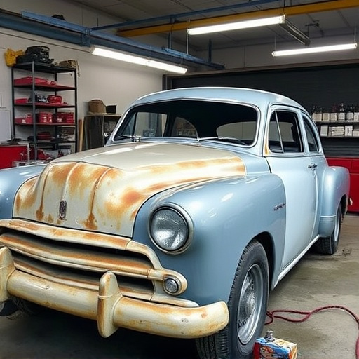 vehicle restoration process