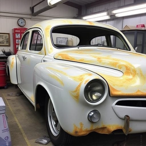 vehicle restoration process