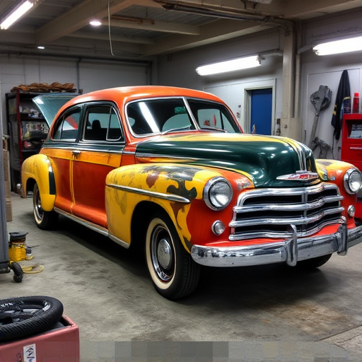 vehicle restoration process