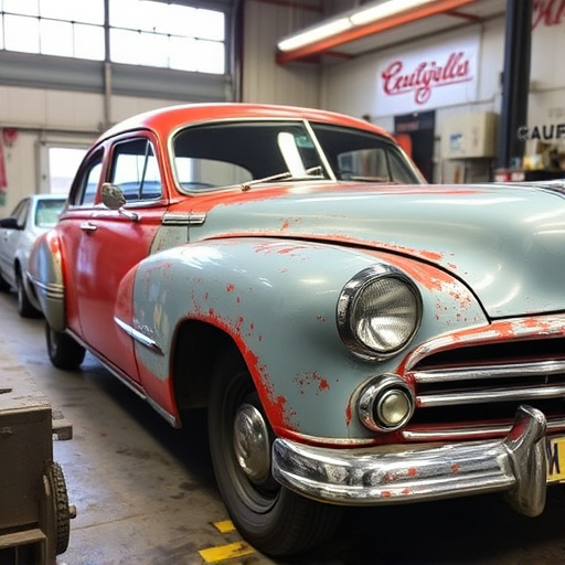 vehicle restoration process