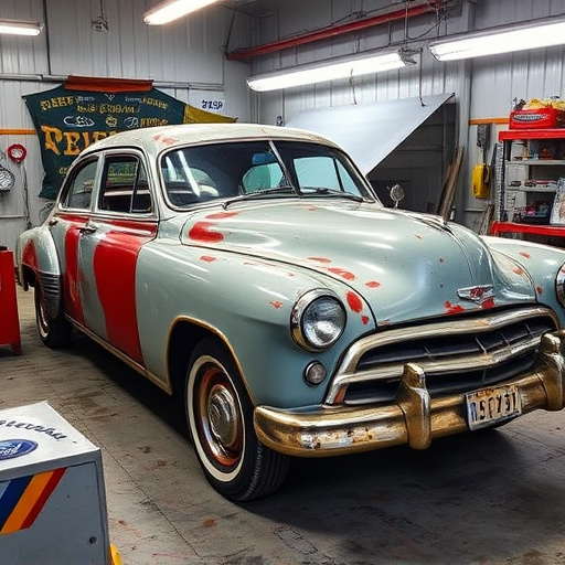 vehicle restoration process