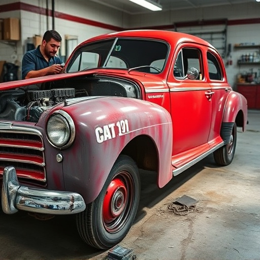 vehicle restoration process