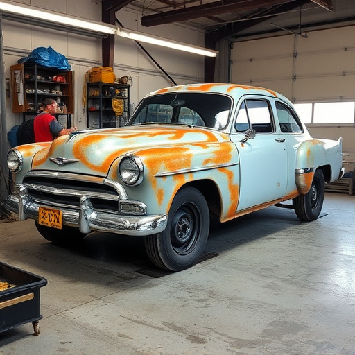vehicle restoration process