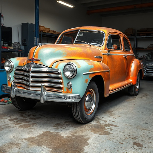 vehicle restoration process